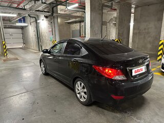 2011 Hyundai Solaris I, чёрный, 930000 рублей, вид 5