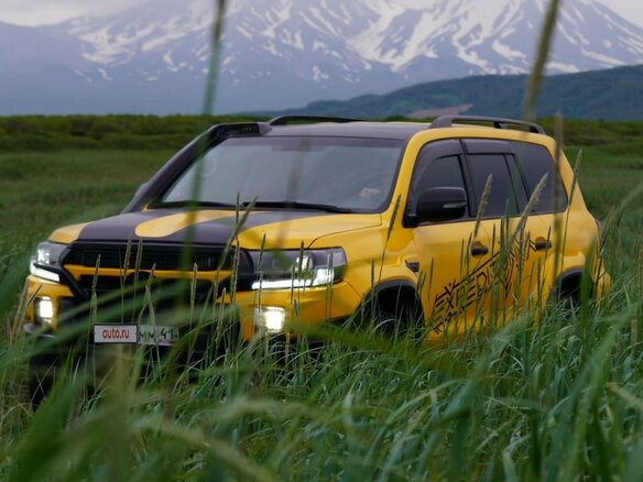 2008 Toyota Land Cruiser 200 Series, жёлтый - вид 24