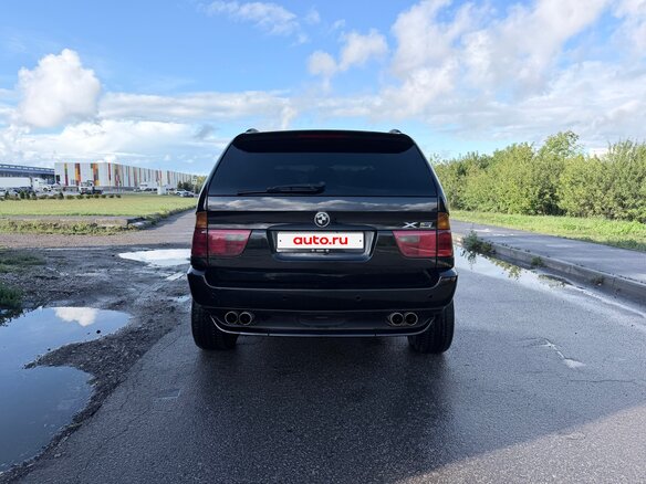 2001 BMW X5 3.0i I (E53), чёрный - вид 8