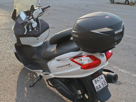 2013 Sym Maxsym 400, белый, 205000 рублей, вид 4