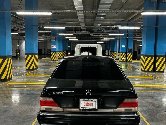 1997 Mercedes-Benz S-Класс 500 Long III (W140) Рестайлинг, чёрный - вид 5