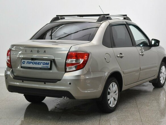 2022 Lada (ВАЗ) Granta I Рестайлинг, серый - вид 3