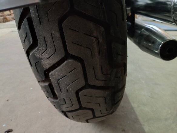 2003 Yamaha XVS1100, чёрный, 500000 рублей - вид 3