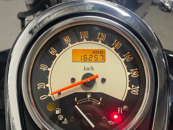 2011 Kawasaki VN900 Vulcan, чёрный, 680000 рублей - вид 25