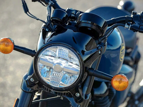 2026 Royal Enfield Shotgun, синий, 723000 рублей - вид 11