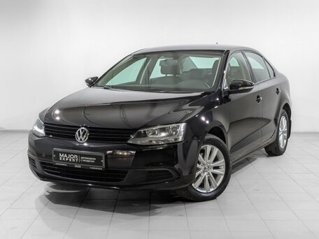 2014 Volkswagen Jetta VI, чёрный, 1265000 рублей, вид 1