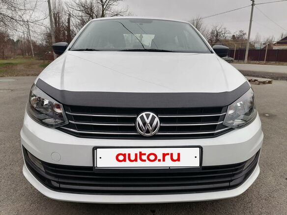 2017 Volkswagen Polo V Рестайлинг, белый, 1385000 рублей - вид 7