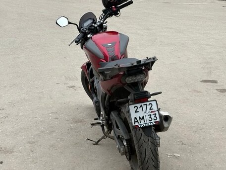 2018 Honda NC 750S, красный, 620000 рублей, вид 4
