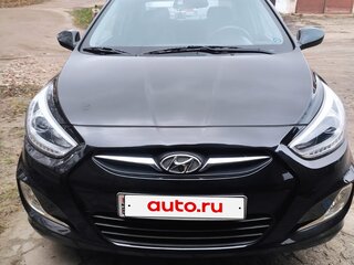2014 Hyundai Solaris I, чёрный, 760000 рублей, вид 2