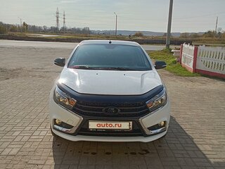 2019 Lada (ВАЗ) Vesta I, белый, 1300000 рублей, вид 2