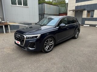 2024 Audi Q7 50 TDI II (4M) Рестайлинг, синий, 12000000 рублей, вид 3