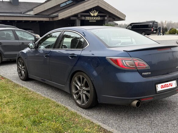 2007 Mazda 6 II (GH), синий, 700000 рублей - вид 4