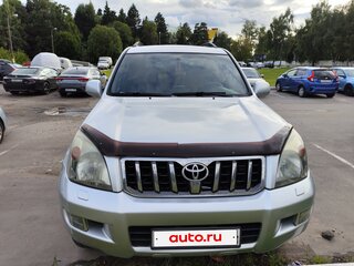 2008 Toyota Land Cruiser Prado 4-speed 120 Series Рестайлинг, серебристый, 1900000 рублей, вид 2
