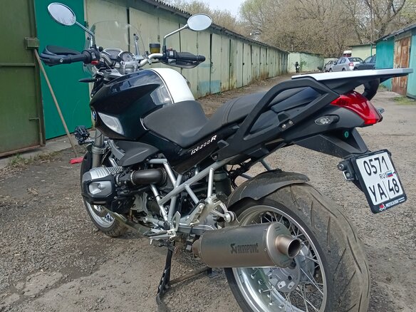 2011 BMW R 1200 R, чёрный, 610000 рублей - вид 8