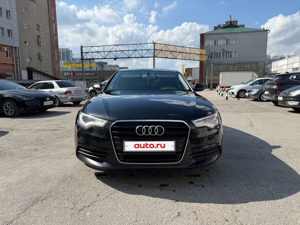 2014 Audi A6 IV (C7), чёрный - вид 2