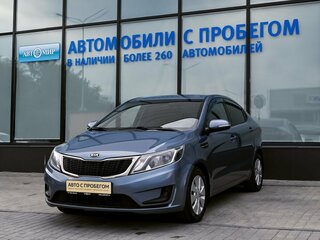 2013 Kia Rio 5-speed III, голубой, 905000 рублей, вид 1