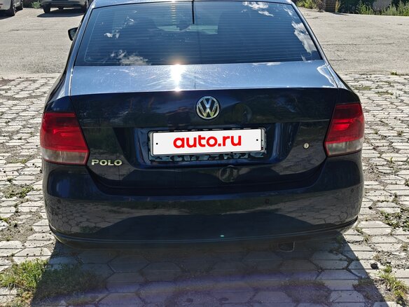 2013 Volkswagen Polo V, синий, 470000 рублей - вид 3