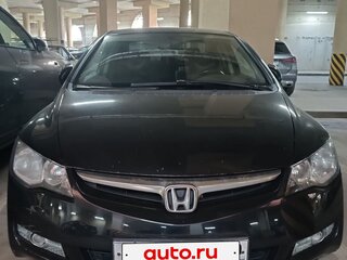 2007 Honda Civic VIII, чёрный, 825000 рублей, вид 4