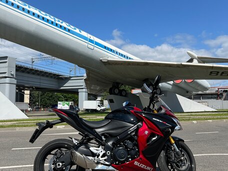 2017 Suzuki GSX-S 1000 F, красный, 880000 рублей, вид 1