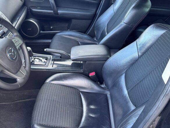 2008 Mazda 6 II (GH), чёрный - вид 8