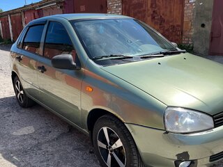 2008 Lada (ВАЗ) Kalina I, зелёный, 340000 рублей, вид 3