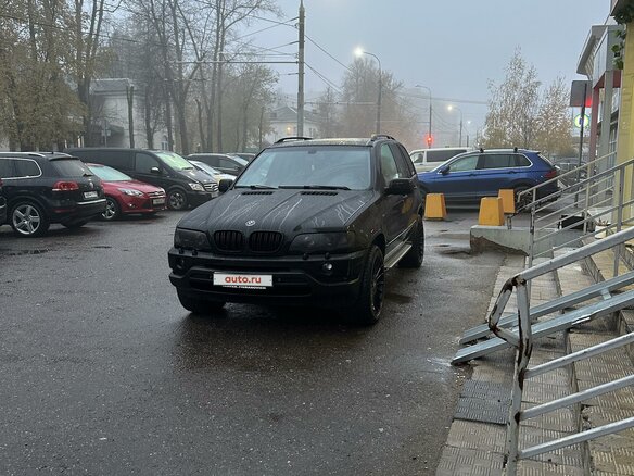 2000 BMW X5 4.4i I (E53), чёрный, 1000000 рублей - вид 7