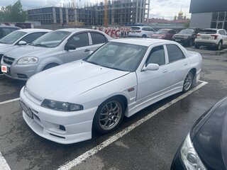 1996 Nissan Skyline IX (R33), белый, 850000 рублей, вид 1