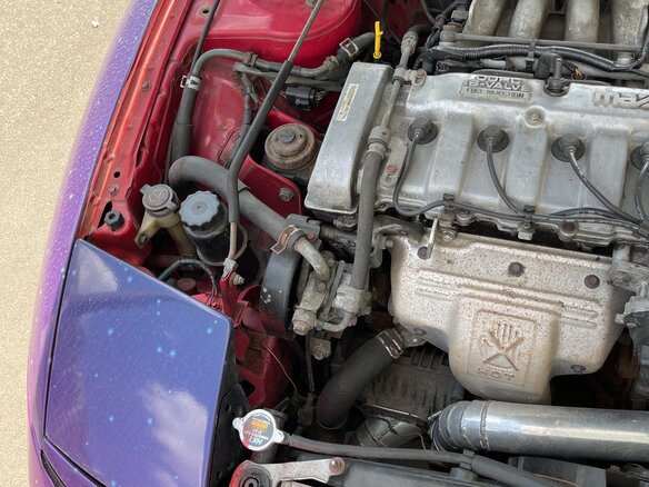 1993 Ford Probe II, красный, 990000 рублей - вид 17