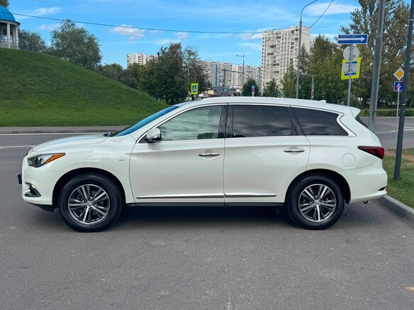 2019 Infiniti QX60 I Рестайлинг, белый - вид 6