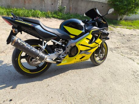 2003 Honda CBR 600F, жёлтый, 400000 рублей, вид 1