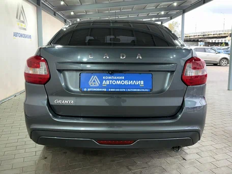 2024 Lada (ВАЗ) Granta I Рестайлинг, серый, 909000 рублей, вид 4