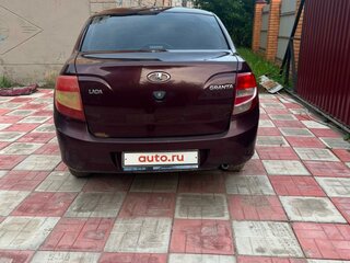 2015 Lada (ВАЗ) Granta I, пурпурный, 430000 рублей, вид 4