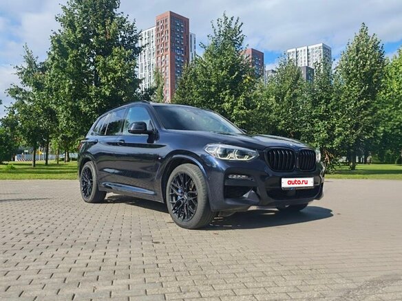 2019 BMW X3 20d xDrive III (G01), синий, 4800000 рублей - вид 1