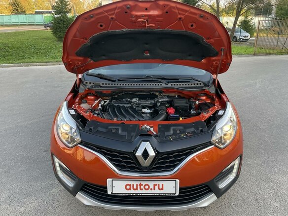 2017 Renault Kaptur I, оранжевый, 1400000 рублей - вид 2