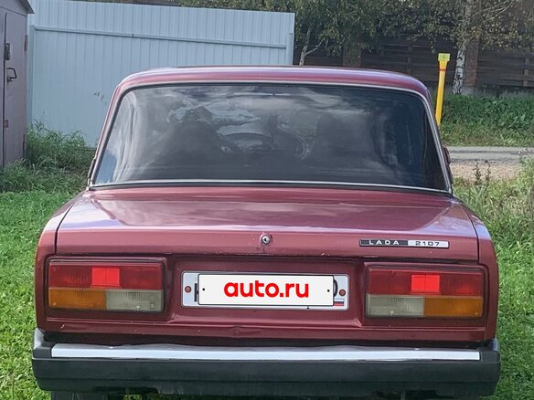 2007 Lada (ВАЗ) 2107, красный, 155000 рублей - вид 10