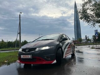 2008 Honda Civic VIII, красный, 730000 рублей, вид 3