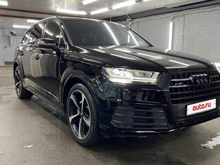 2016 Audi Q7 II (4M), чёрный, 4550000 рублей, вид 3