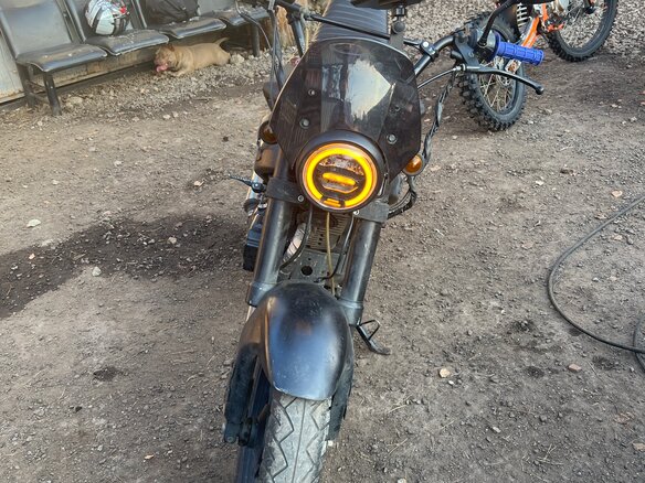 2014 Irbis GR 250, синий, 120000 рублей - вид 2