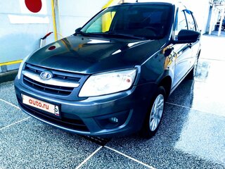 2017 Lada (ВАЗ) Granta I, серый, 570000 рублей, вид 2