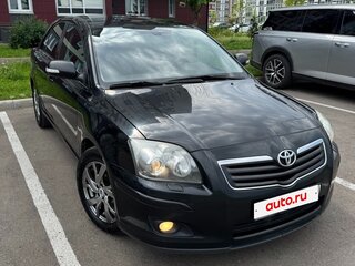2008 Toyota Avensis II Рестайлинг, чёрный, 1020000 рублей, вид 2