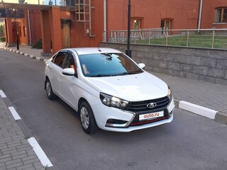 2017 Lada (ВАЗ) Vesta I, белый, 800000 рублей, вид 1