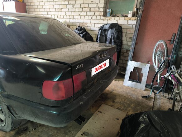 1995 Audi A6 I (C4), чёрный, 150000 рублей - вид 1