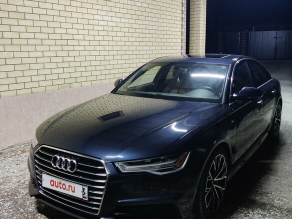 2016 Audi A6 IV (C7) Рестайлинг, синий, 3100000 рублей - вид 16