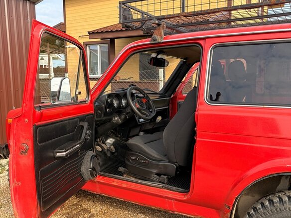 1990 Lada (ВАЗ) 2121 (4x4) I, красный, 285000 рублей - вид 6