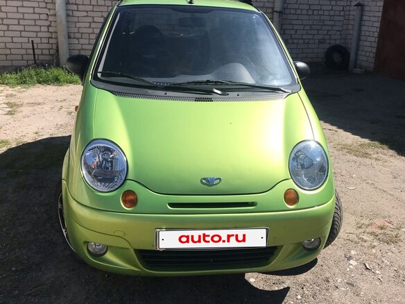 2006 Daewoo Matiz I Рестайлинг, зелёный, 300000 рублей - вид 1