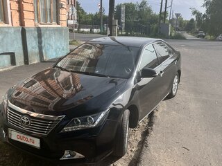 2012 Toyota Camry VII (XV50), чёрный, 1490000 рублей, вид 1