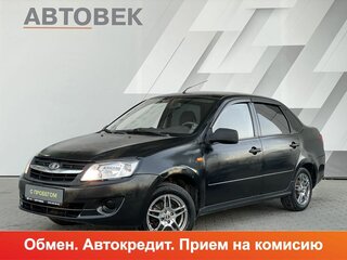 2014 Lada (ВАЗ) Granta I, чёрный, 278000 рублей, вид 1