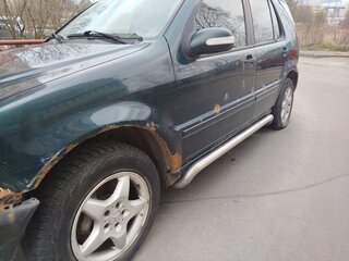 2002 Mercedes-Benz M-Класс 270 I (W163) Рестайлинг, зелёный, 500000 рублей, вид 5