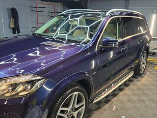2018 Mercedes-Benz GLS 350 d I (X166), синий, 4400000 рублей, вид 1