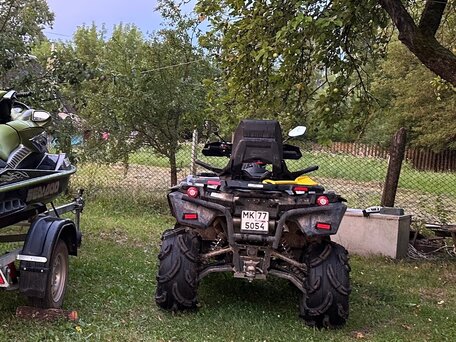 2023 Stels ATV-650 Guepard Trophy, серый, 990000 рублей, вид 1